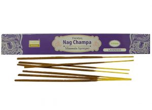 Kit Incenso Nag Champa Massala Darshan c/ 5 Caixas com 10 Varetas e 15 Gramas cada