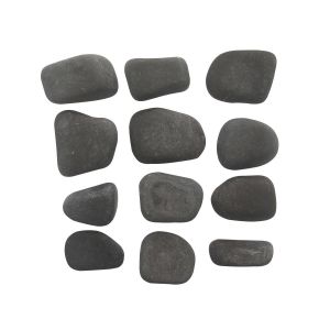 Kit Pedras Quentes Vulcânicas Para Massagem 12 Unidades